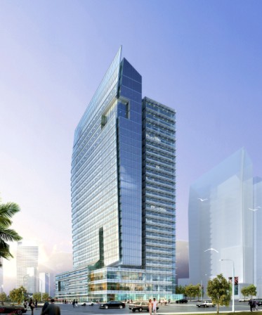 东方顺福大厦-江苏华新,江苏华新城市规划市政设计院